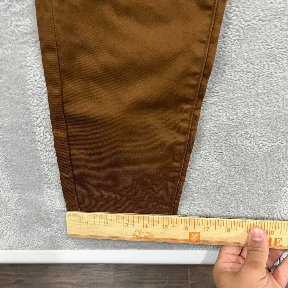 PrAna Jeans Womens 00 Short Brown Kayla Skinny Organic Cotton 30